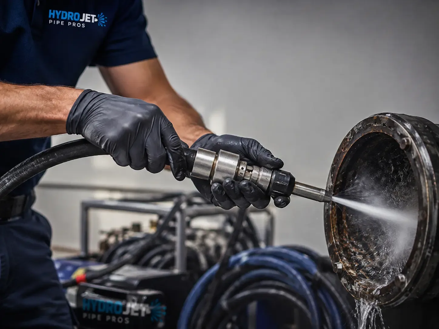 Hydro Jet Pipe Descaling in Kendleton, TX